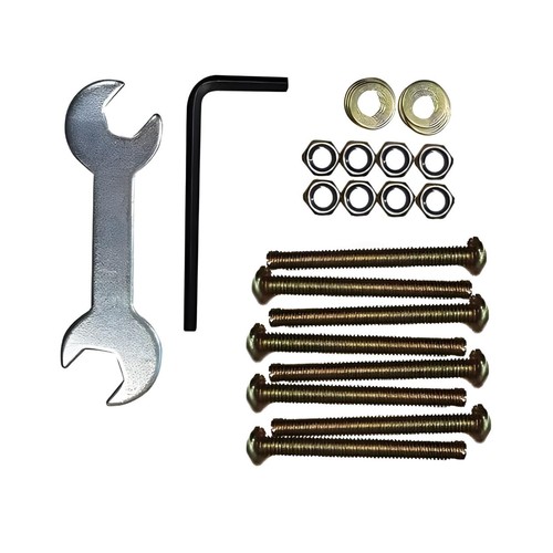 Bed frame hardware set - bed, heavy